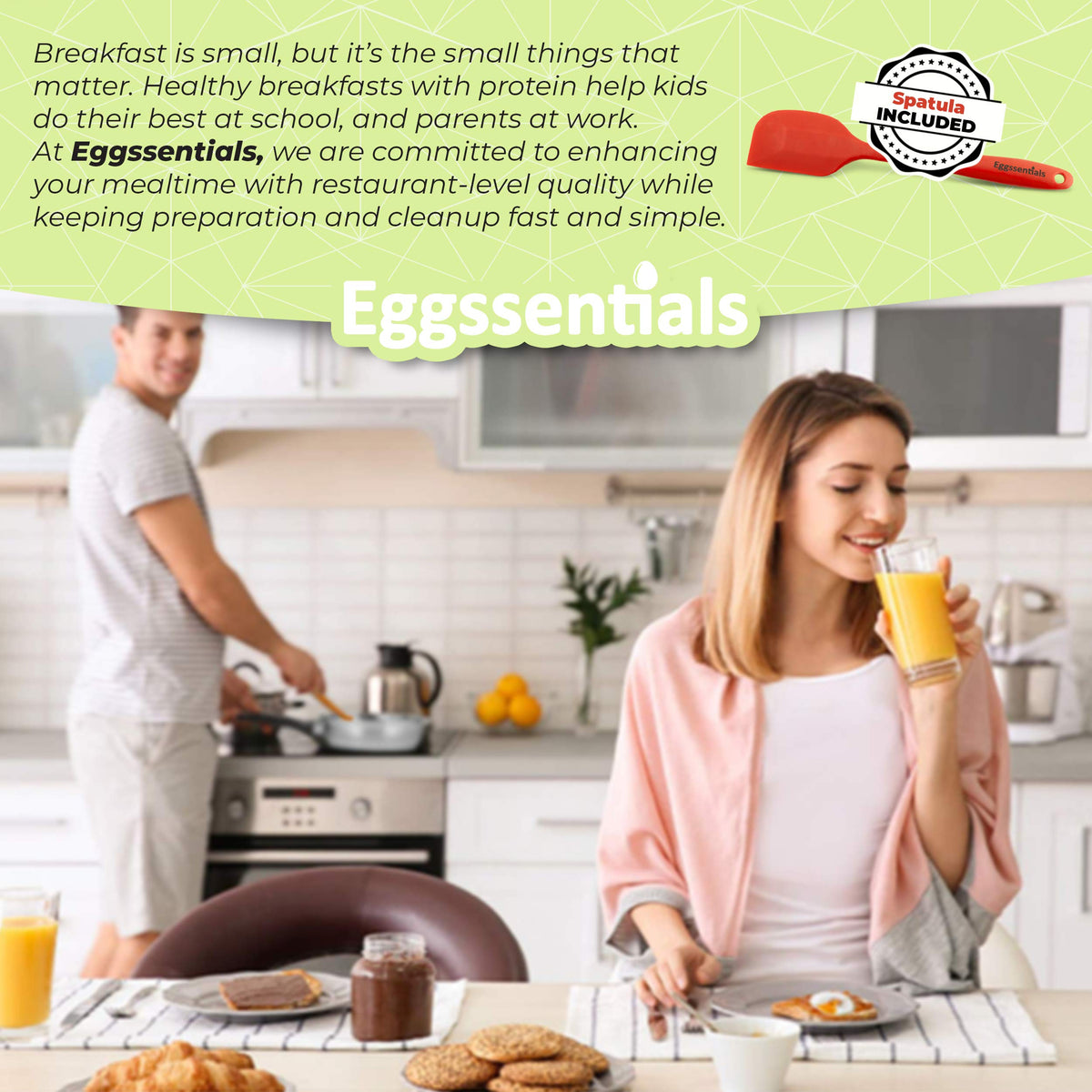 Eggssentials dishwasher-safe cups demonstrate effortless cleanup after poaching.