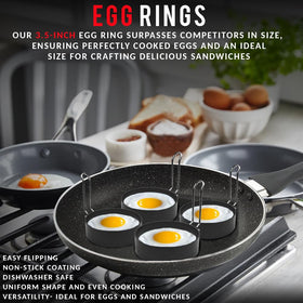 Eggssentials griddle kit shown on outdoor table for versatile breakfast cooking