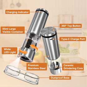 EIHO transparent 95 ml base shows spice levels for easy refills