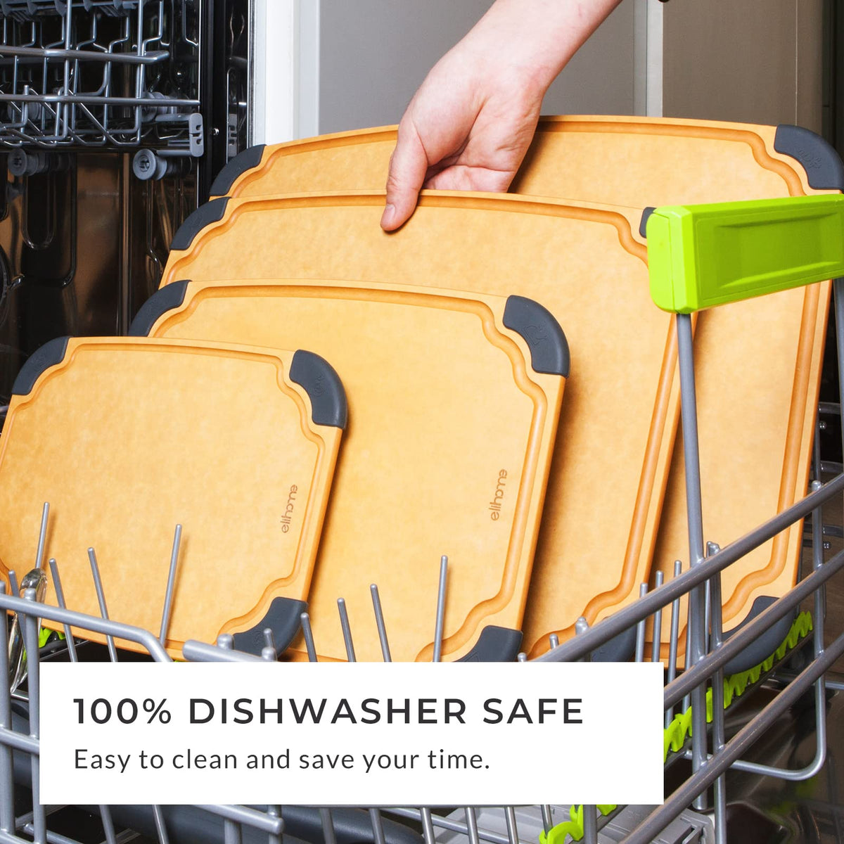 Elihome knife-friendly surface resists blade dulling
