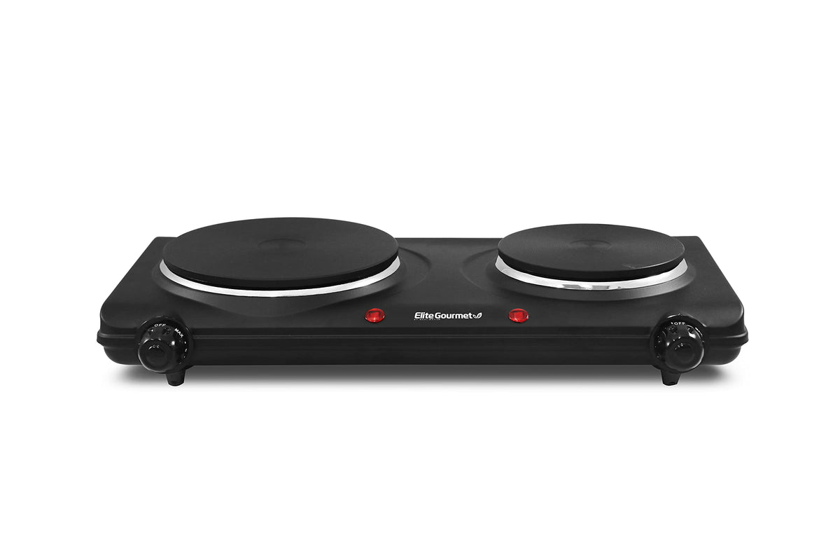 Elite Gourmet EDB-302BF power indicator lights improve safety during operation.