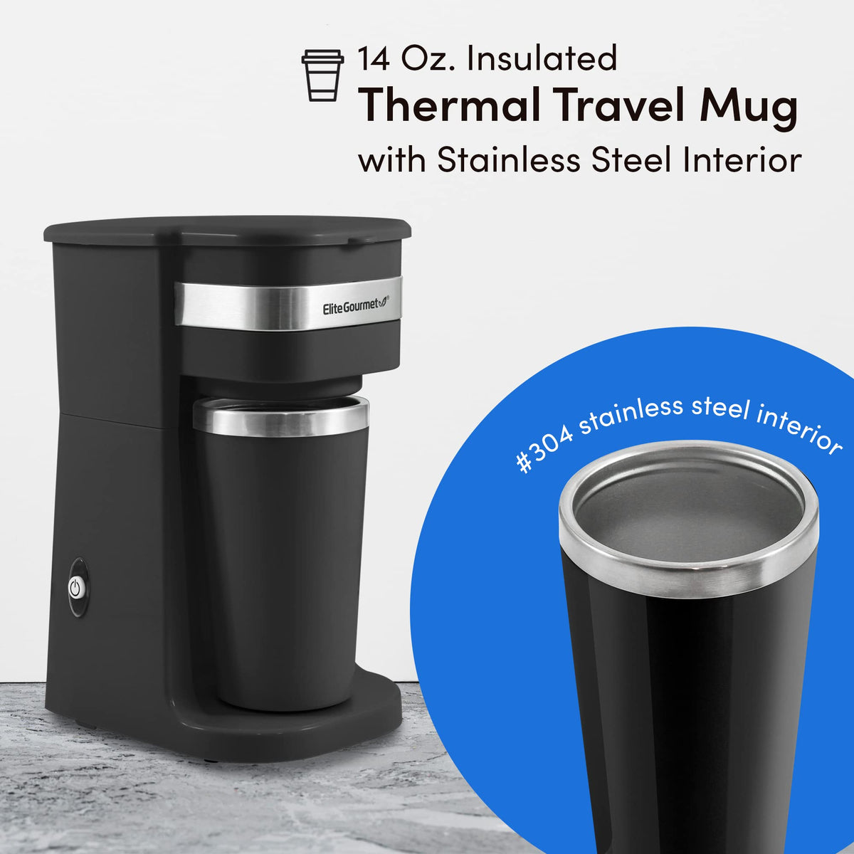 Elite Gourmet EHC114 auto shut off adds safety after brewing