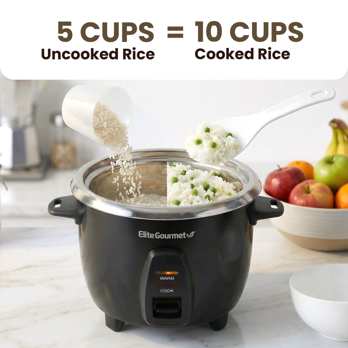 ERC2001BX supports basmati, jasmine and rice varieties