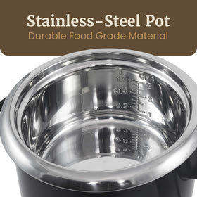 ERC2001BX steam function for vegetables to complement meals