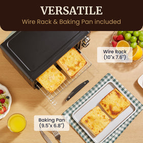 Elite Gourmet Eto490 bake, broil, and toast functions in one appliance