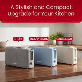 Elite Gourmet SlimToast crumb tray for quick cleanup