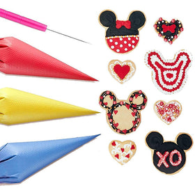 ELJRBCK decorating kit contents ideal for cookies and cakes