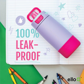 Ello Colby leak-proof lid for reliable on-the-go hydration