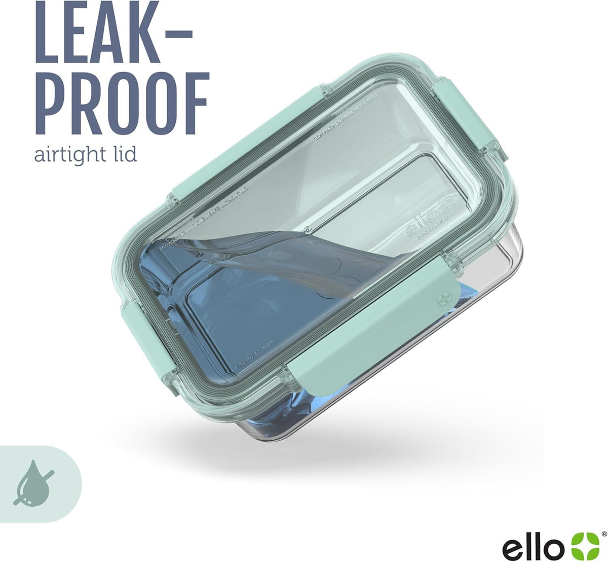 Ello Color Lock freezer-safe containers seal in flavor and freshness.