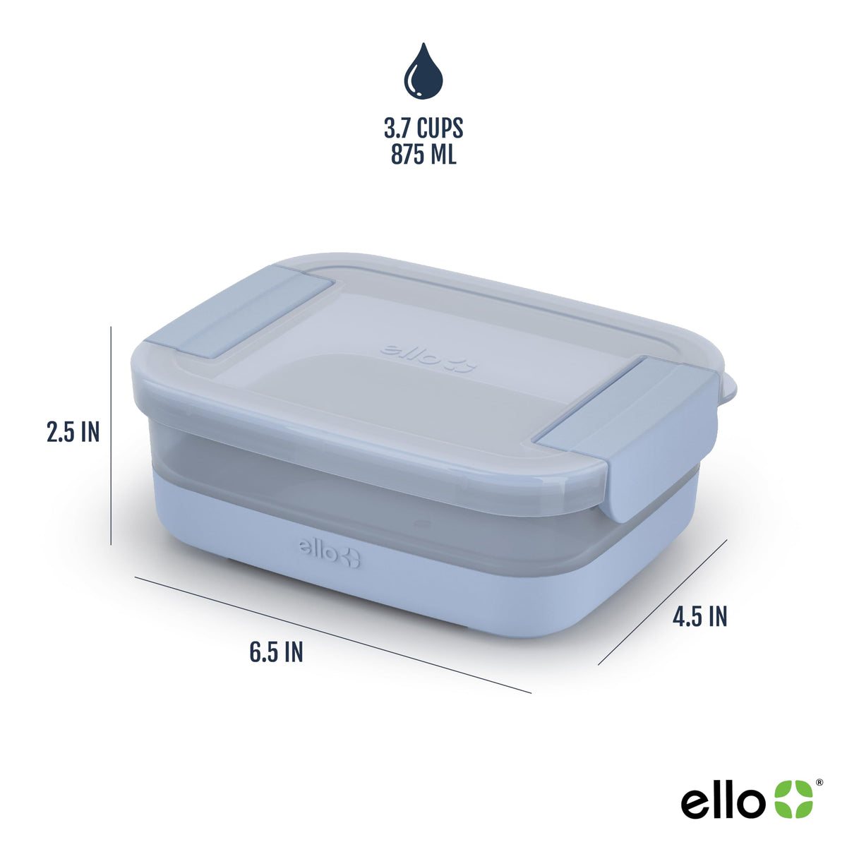 Ello containers resist stains and odors, keeping leftovers looking fresh.
