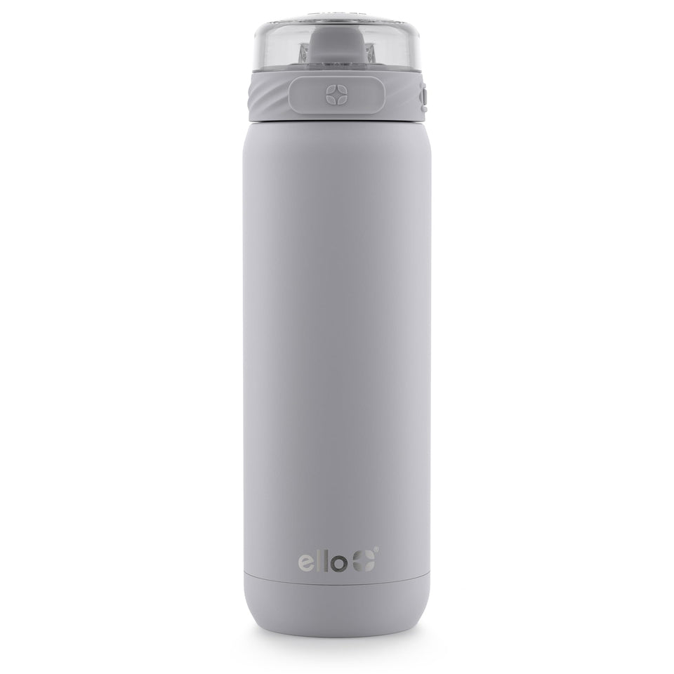 Ello Cooper 18oz bottle front view with vibrant powder coat for everyday hydration