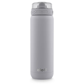 Ello Cooper 22oz bottle with straw keeps drinks cold on the go.