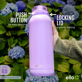 Ello Cooper bottle dishwasher-safe parts suggest easy cleaning and sanitation.