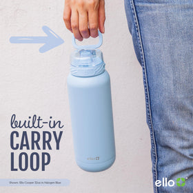 Ello Cooper carry loop with backpack attachment for on-the-go hydration