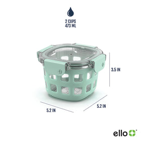 Ello DuraGlass silicone sleeve adds color and protects from chips