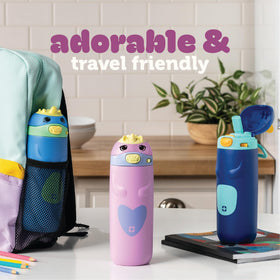 Ello Ellies 12oz bottle is BPA-free and dishwasher safe for families.