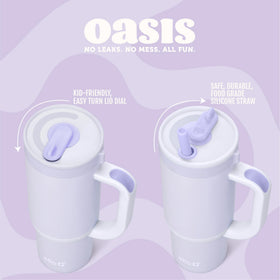 Ello Oasis keeps drinks cold for hours with double-wall insulation