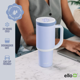 Ello Oasis cup holder friendly design fits most car holders