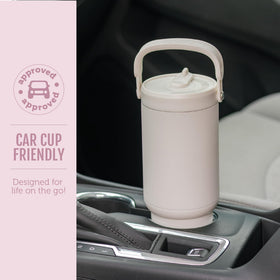 Ello Oasis Go+ leakproof lid seals spills during commuting