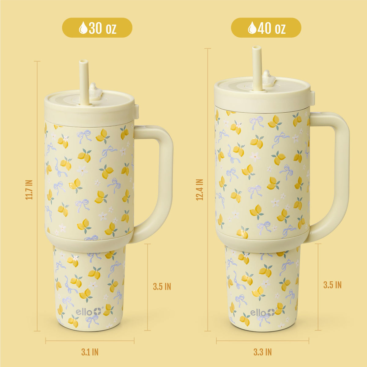 Ello Oasis travel-friendly tumbler supports busy routines