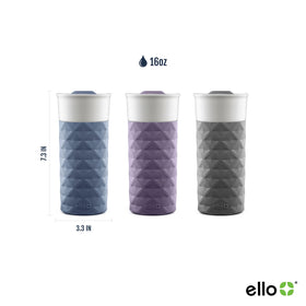 Ello Ogden fits most car cup holders for easy transport between home and office.