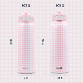 Ello Pop & Fill bottle BPA-free design for safe reuse.