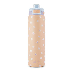 Ello Pop & Fill 22oz bottle front view highlighting rugged stainless steel for daily use.