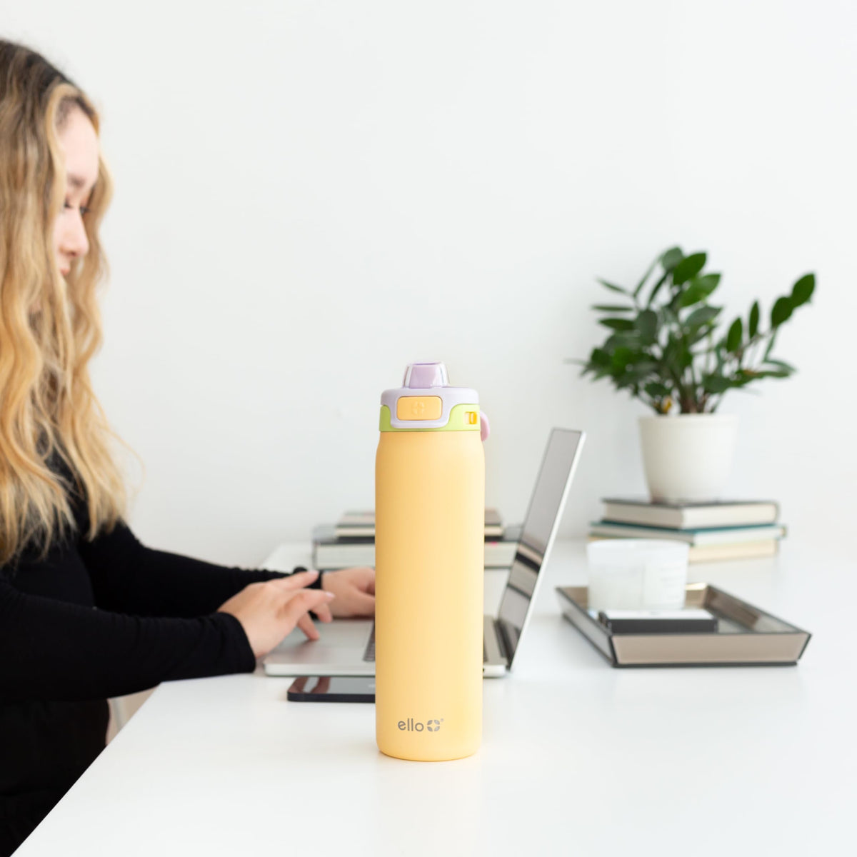 Ello Pop & Fill keeps beverages cold for hours on hikes and commutes