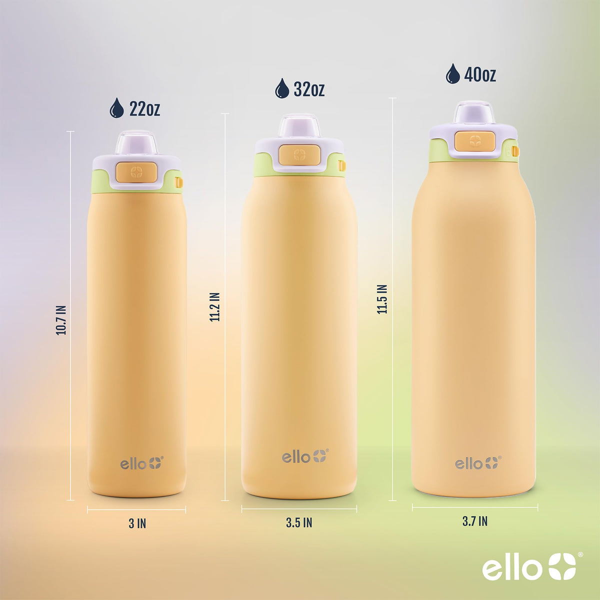 Ello Pop & Fill with carry loop ready for travel and outdoor activities