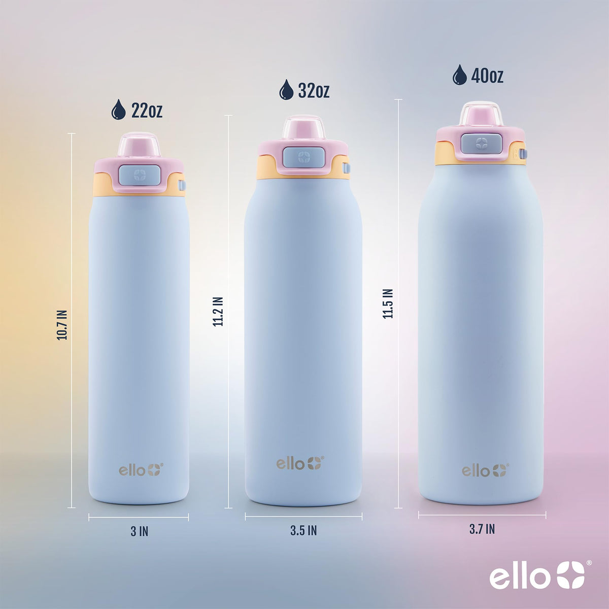 Ello Pop and Fill carry loop makes on-the-go hydration easy during commutes and hikes