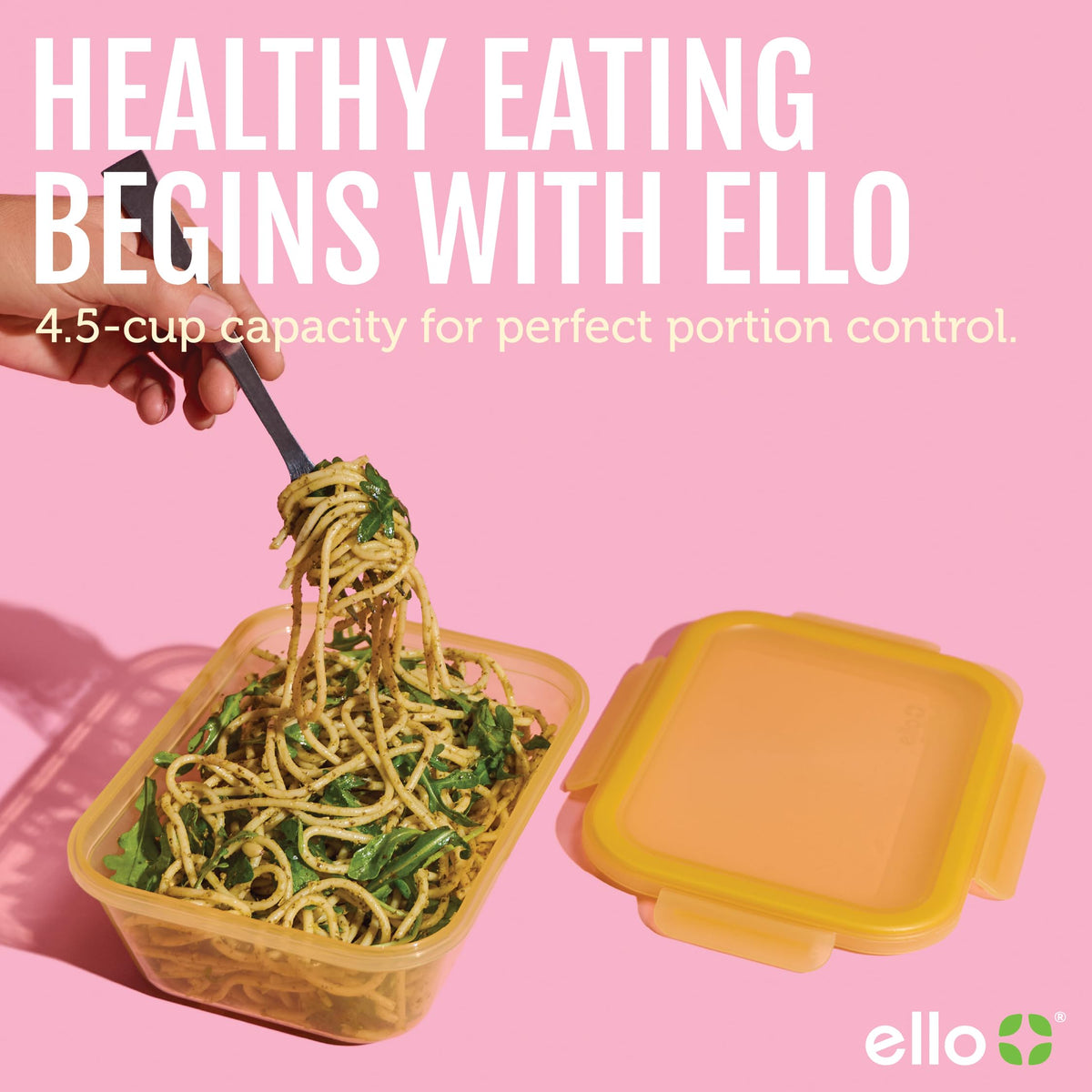 Ello Snap & Nest containers are freezer-safe for versatile storage