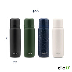 Road-trip ready Ello Therma 32oz keeps drinks at the right temperature.