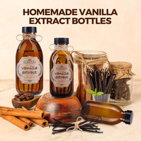 Elumeiro gift-ready bottle with twine and label for personalized gift packaging.