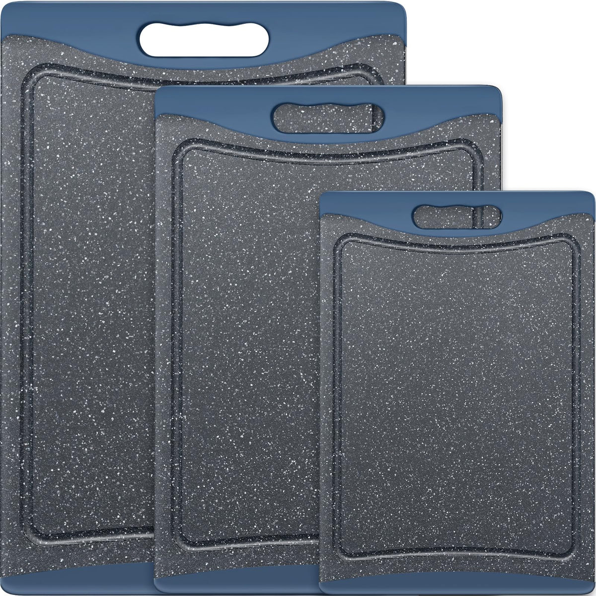 Empune extra-large cutting boards set 3 top view for efficient meal prep