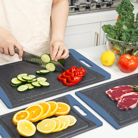 Empune kitchen cutting boards on counter ready for prep