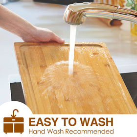 Empune serving tray style board works for cheese, bread, and appetizers