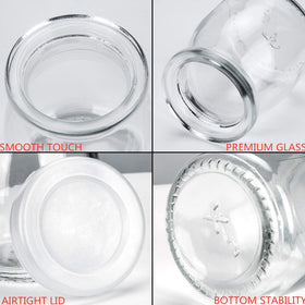 Encheng replacement pudding jar for desserts and small treats.