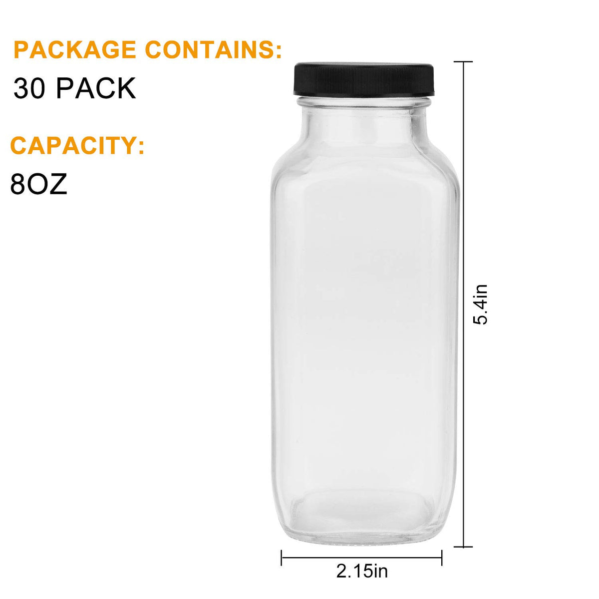 Encheng vintage square design bottle for stylish storage and serving