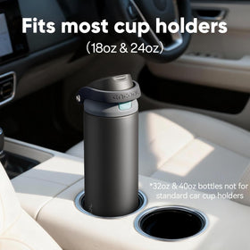 ENCOOL dual-sip straw for easy on-the-go hydration