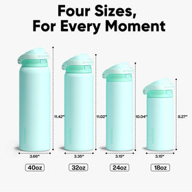 ENCOOL bottle in motion – ideal for commutes and workouts