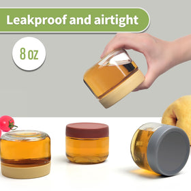 EONJOE dishwasher-safe glass jar for easy cleaning