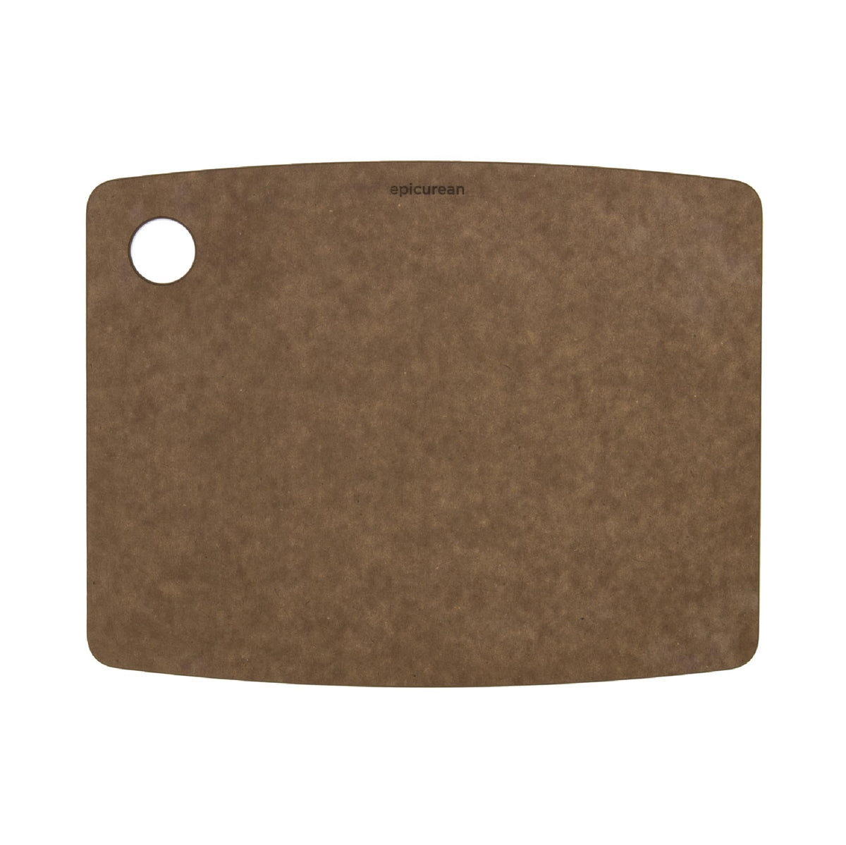 Epicurean Kitchen Series Nutmeg cutting board with smooth surface for precise chopping.