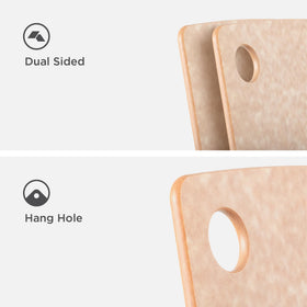 Epicurean board is reversible and lightweight for versatile use.