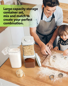 EQI high-efficiency seal keeps moisture out and preserves aroma.