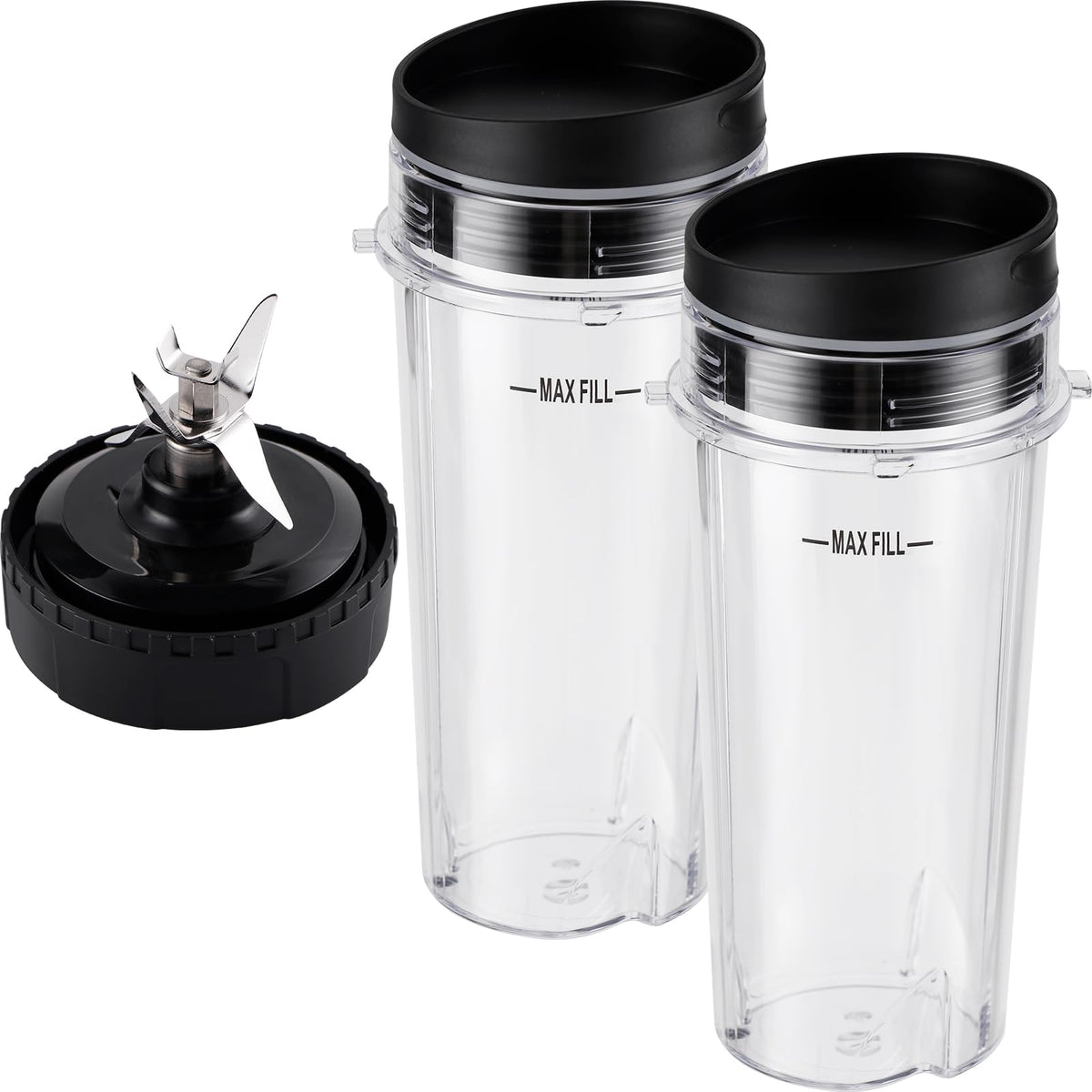 Equust 16oz Ninja cup with sip-seal lid for on-the-go blends.