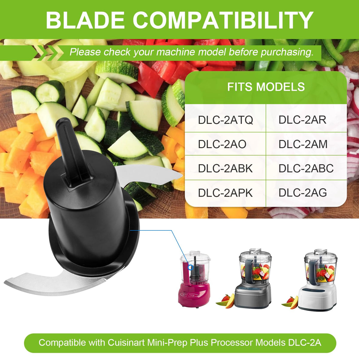 ERETOW DLC-2ACBN blade fits multiple DLC-2A models for seamless replacement