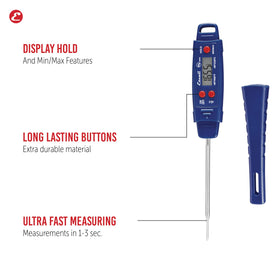 Escali DHP3 IPX7 waterproof body for durable kitchen use