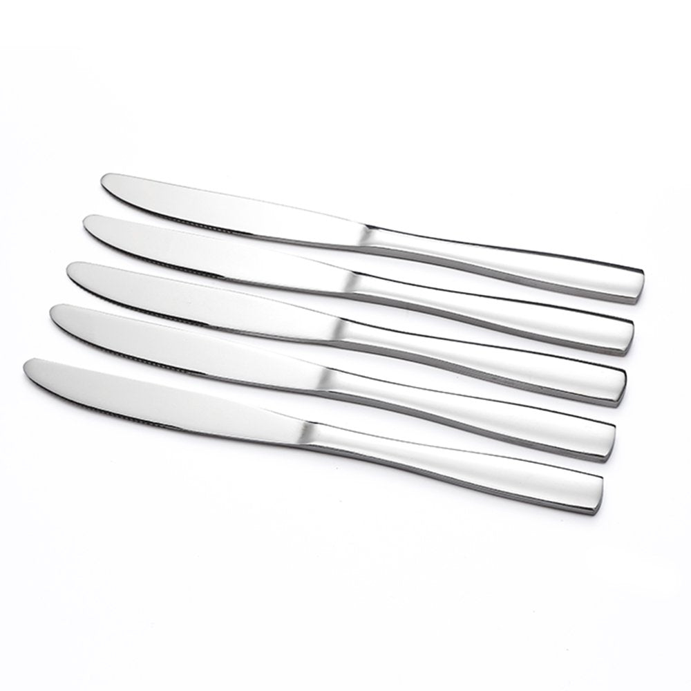 Eslite dinner knives are dishwasher safe for easy cleanup