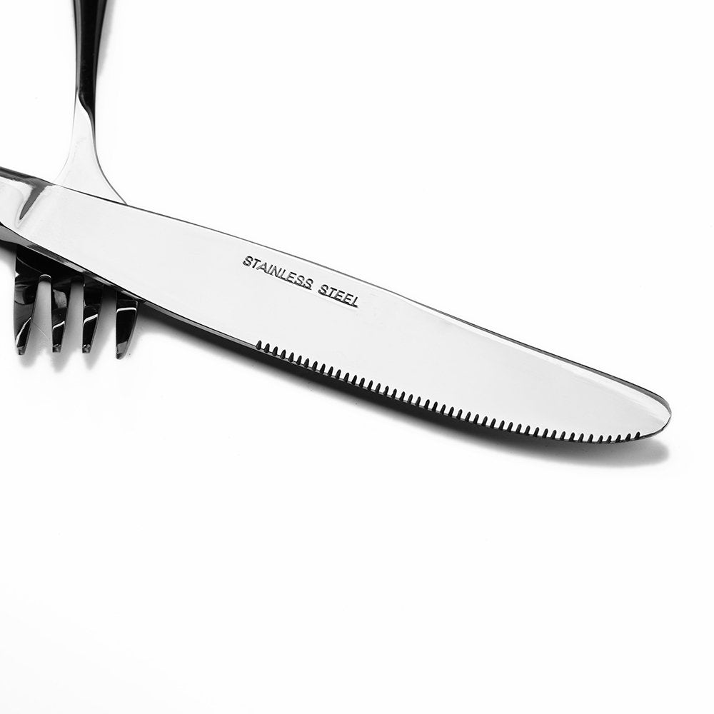 Eslite heavy-duty dinner knives for robust dining tasks