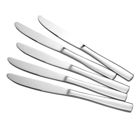 Eslite 12-piece stainless steel dinner knives set with durable construction